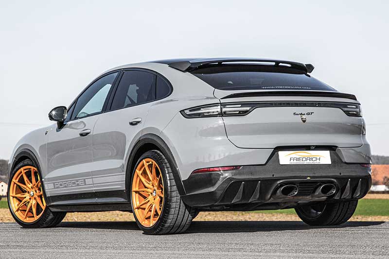 For the Porsche Cayenne Turbo GT